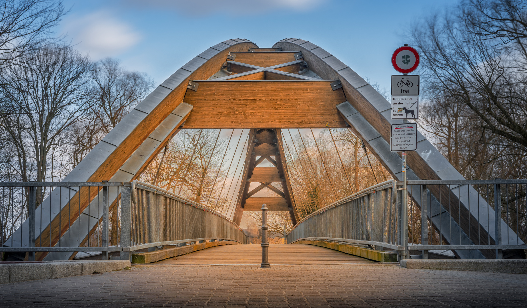 Brücke Ziegenwerder in Frankfurt (Oder)