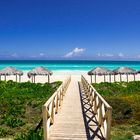 Brücke zu einem Traumhaften Strand