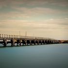 Brücke zum Hafen von Arnager (Bornholm)