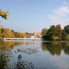 Brücke zum Inselzoo in Altenburg