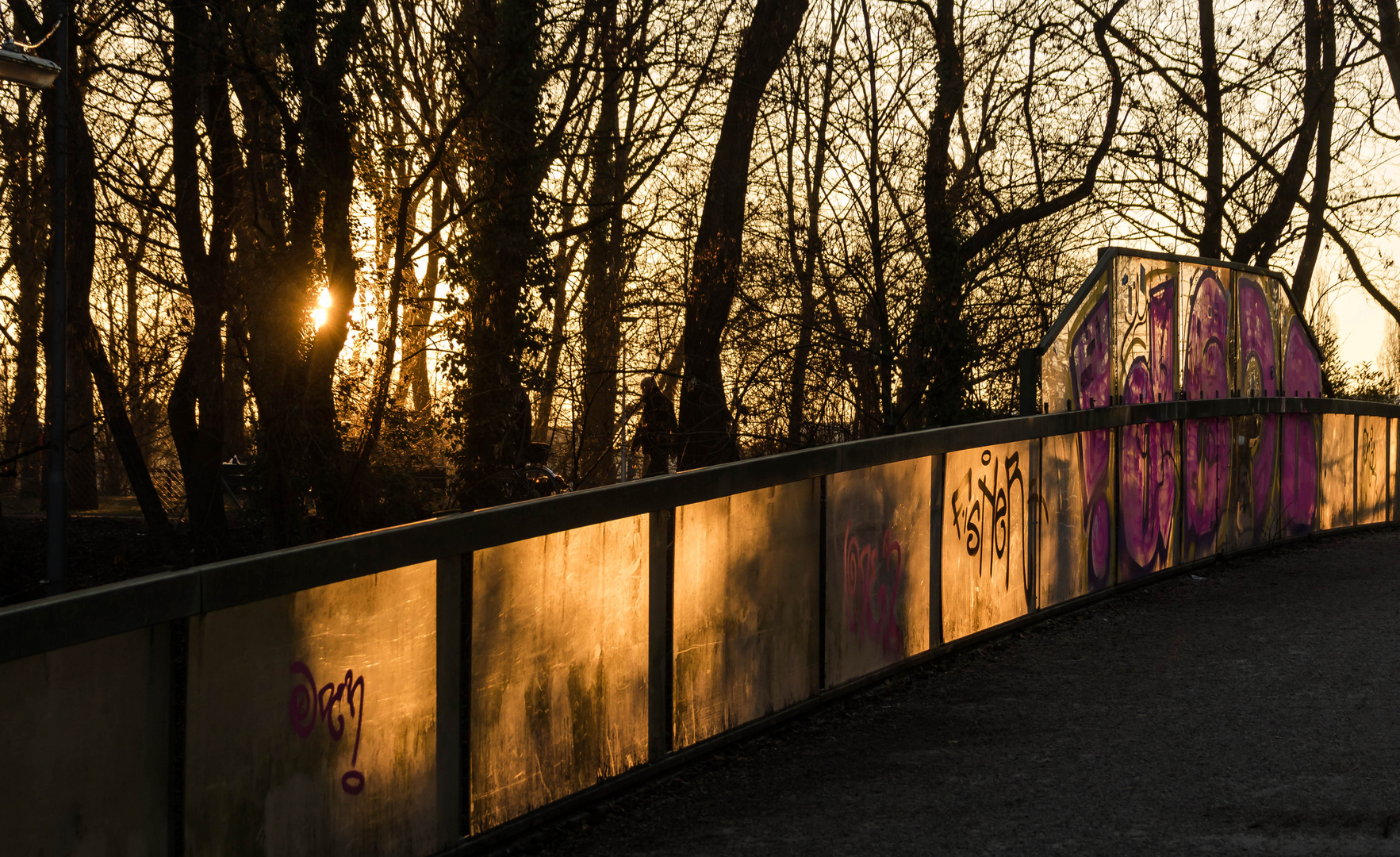 Brücke zum Kronepark