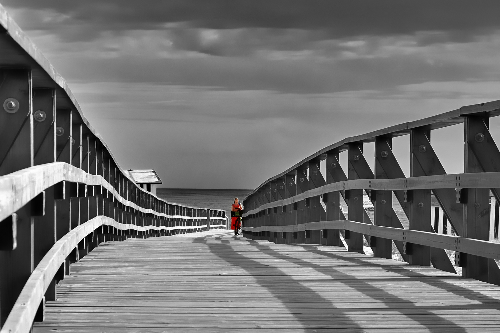 Brücke zum Meer