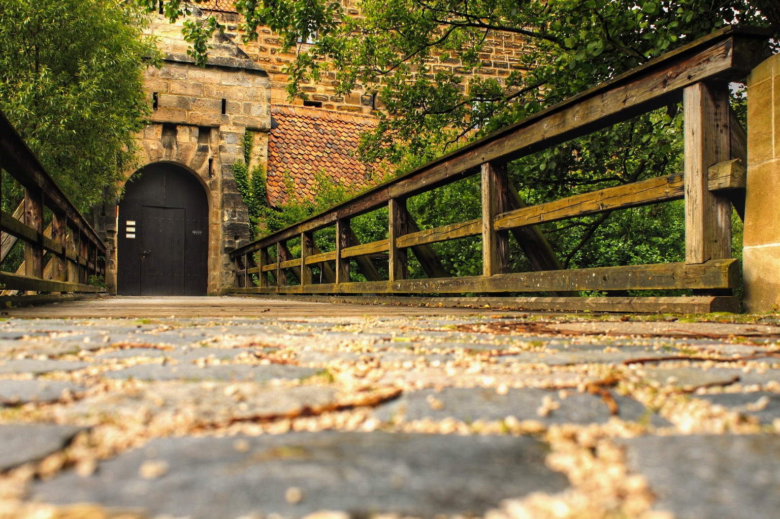 Brücke zum Schloß