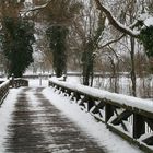 Brücke zum Schloßrestaurant in Gifhorn