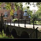 Brücke zum Wasserschloss "Slot Moermond"