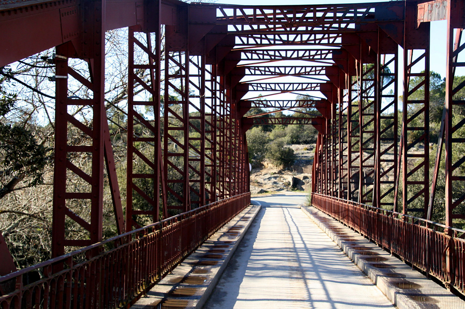 Brücke zur alten Wassermühle Vidauban