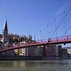 Brücke zur Altstadt: pont a vieux lyon