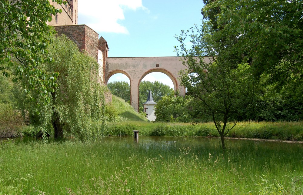 Brücke zur Burg von Rochlitz