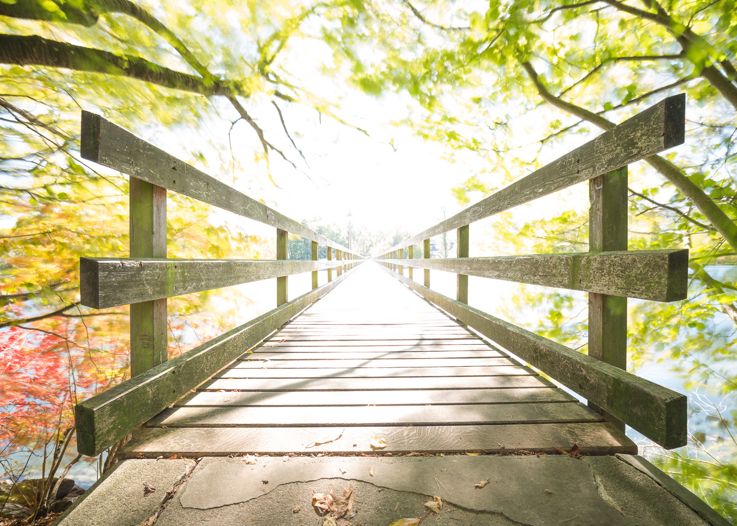 Brücke zur Insel Werd