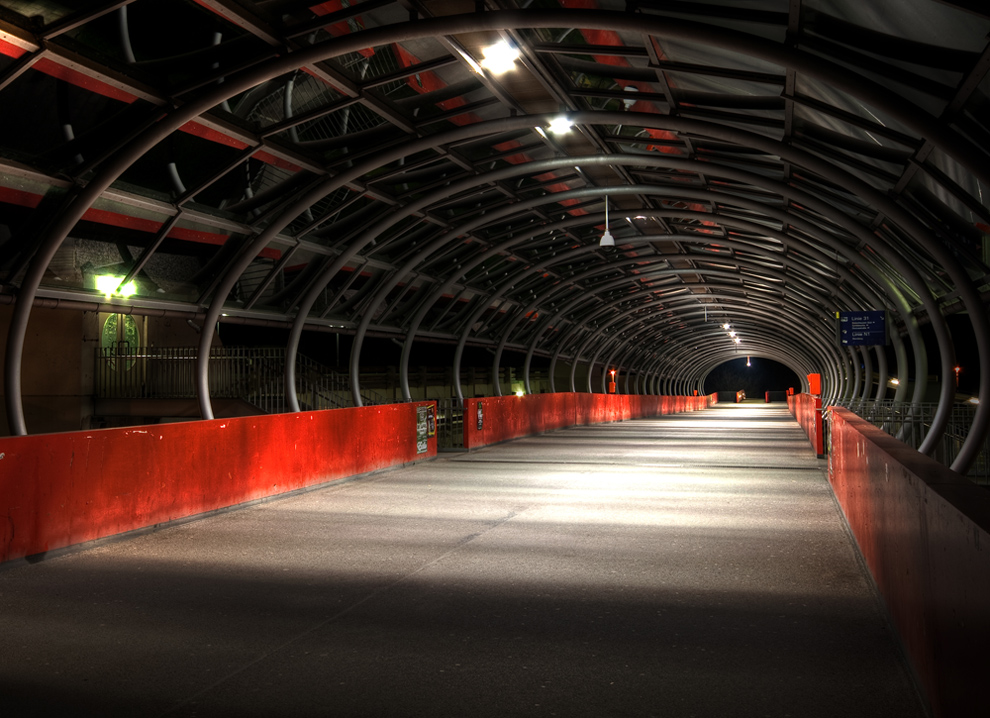 Brücke zur Universität Bielefeld