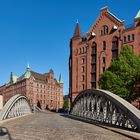 Brücken in der Speicherstadt.