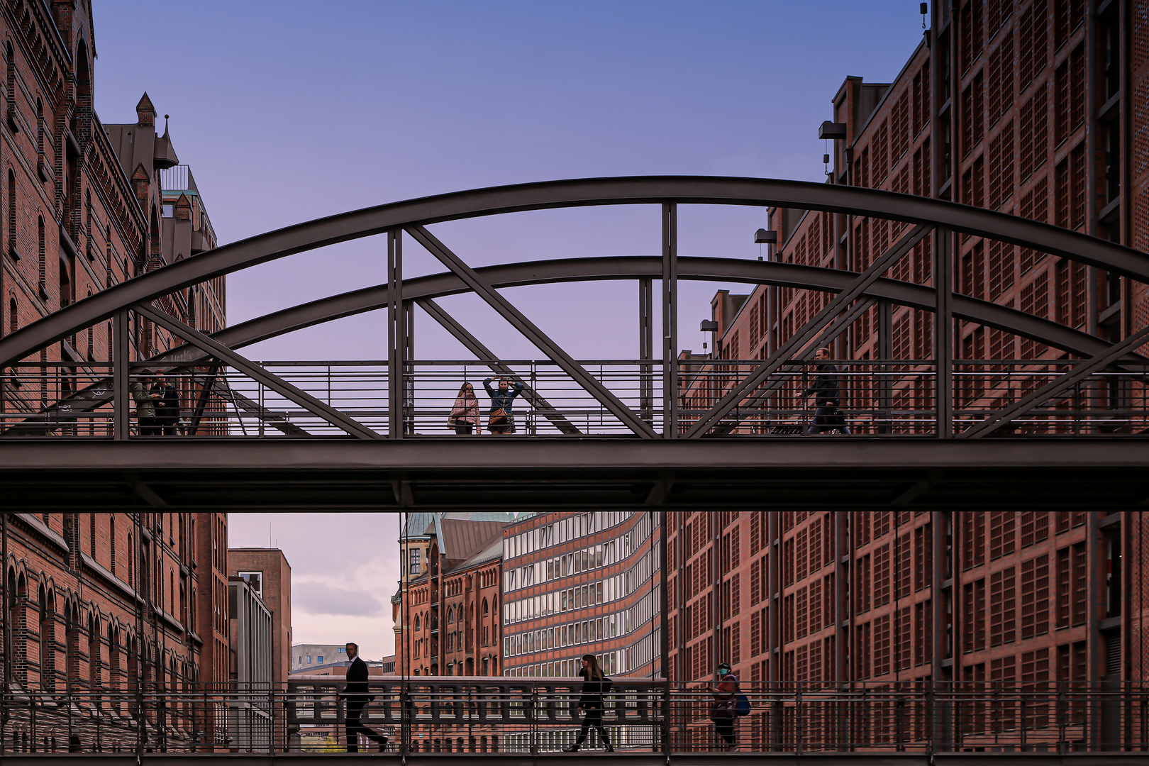 Brücken in der Speicherstadt Hamburg 