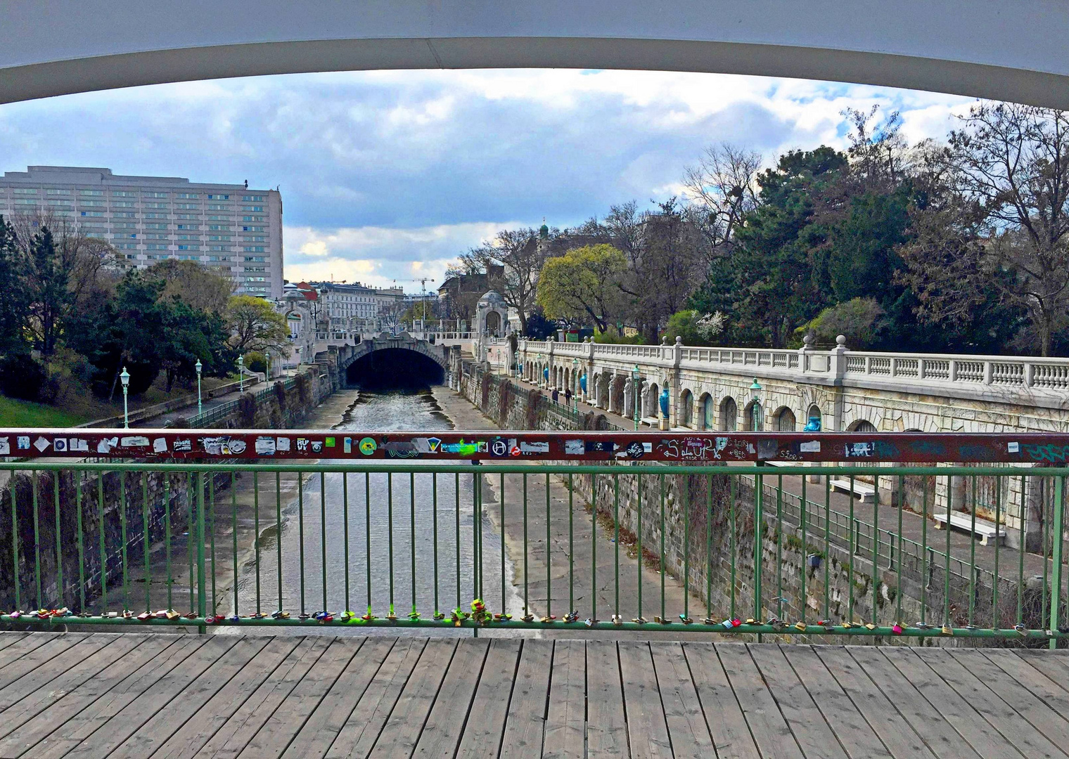 Brücken über den Donaukanal ...