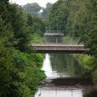 Brücken über den Nierskanal bei Geldern am Niederrhein