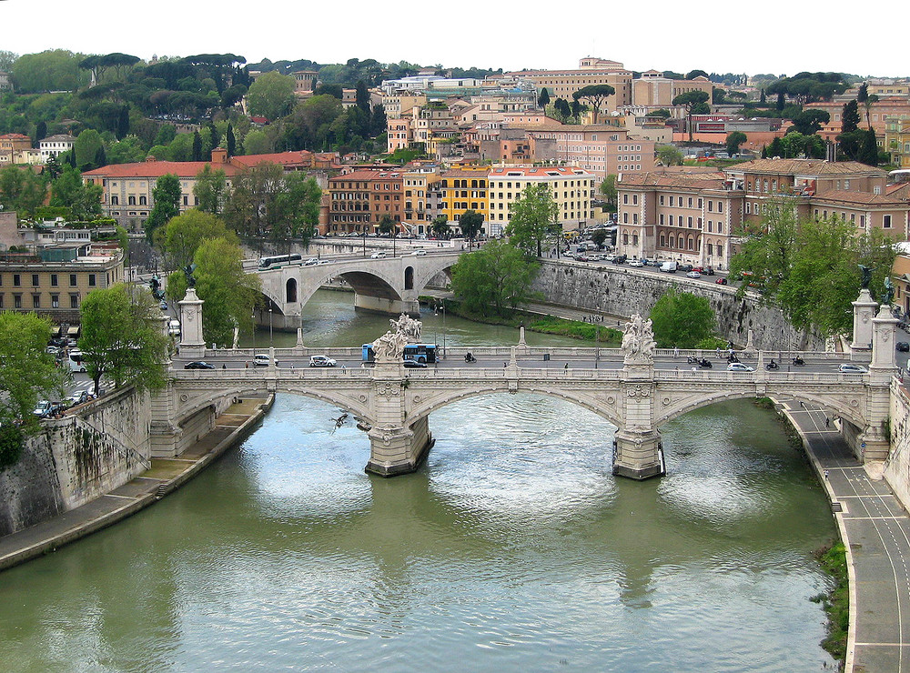 Brücken über den Tiber / Rom