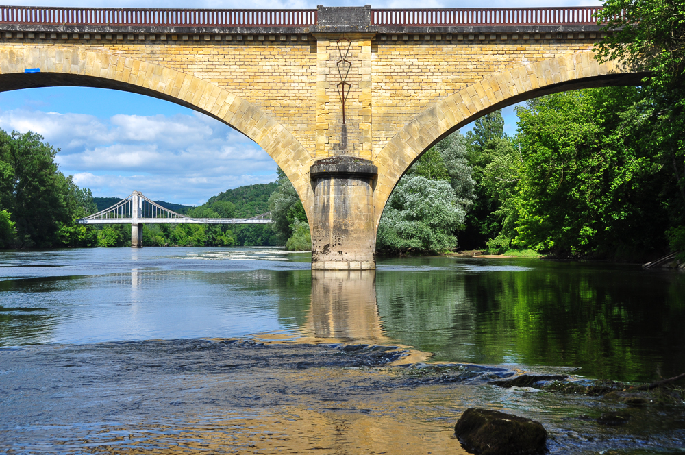 Brücken über die Dordogne