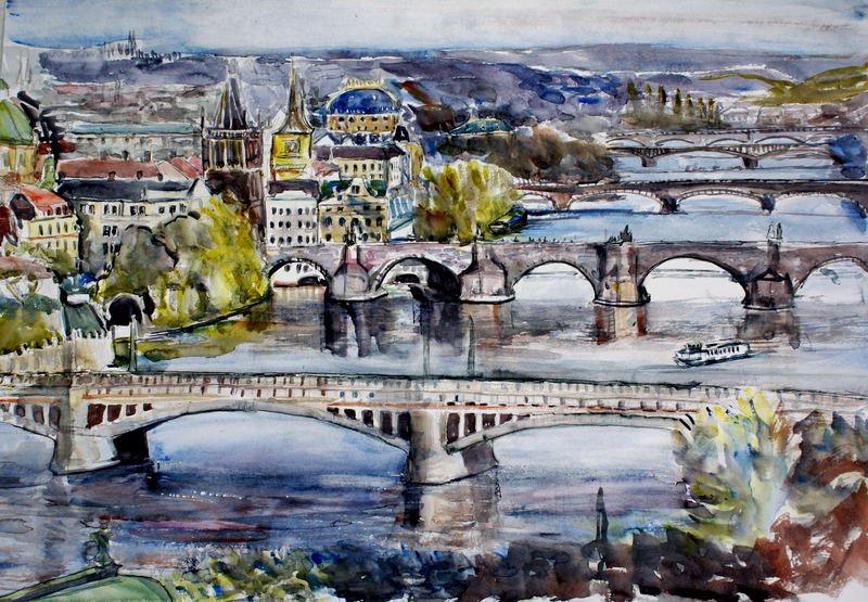 Brucken Von Prag Foto Bild Kunstfotografie Kultur Gemalde Skulpturen Gemalde Und Zeichnungen Bilder Auf Fotocommunity