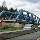 Brückenbau auf der A45