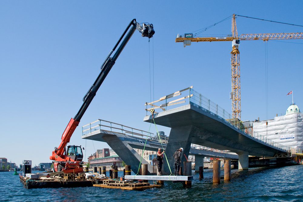 Brückenbau in Kopenhagen