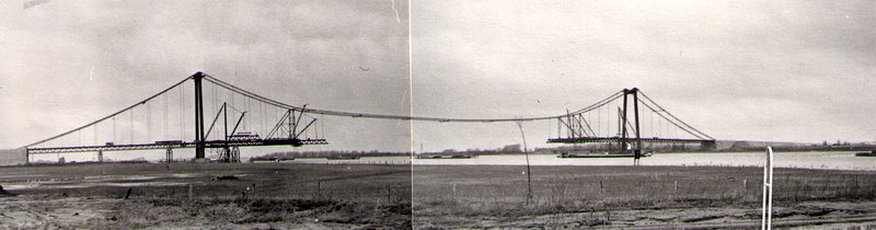 Brückenbau Rheinbrücke Kleve-Emmerich