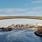 Brückenblick an der norwegischen Küste...