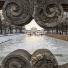 Brückenblick auf das Nymphenburger Schloß