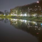 Brückenblick bei Nacht