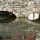 "Brückenblick" Wasserschloß Klaffenbach bei Chemnitz