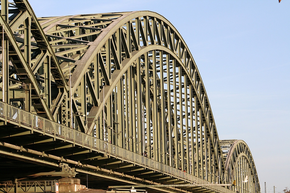 Brückenbögen der Hohenzollernbrücke (29.11.2011) (2)