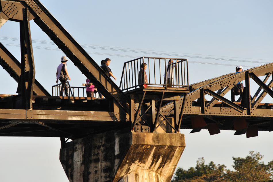 Brückengänger an River Kwai