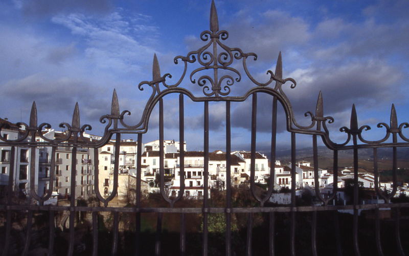 Brückengeländer in Ronda