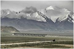 Brückenkonstruktion für den Lhasa-Express