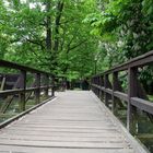Brückenkreuzung im Spreewald
