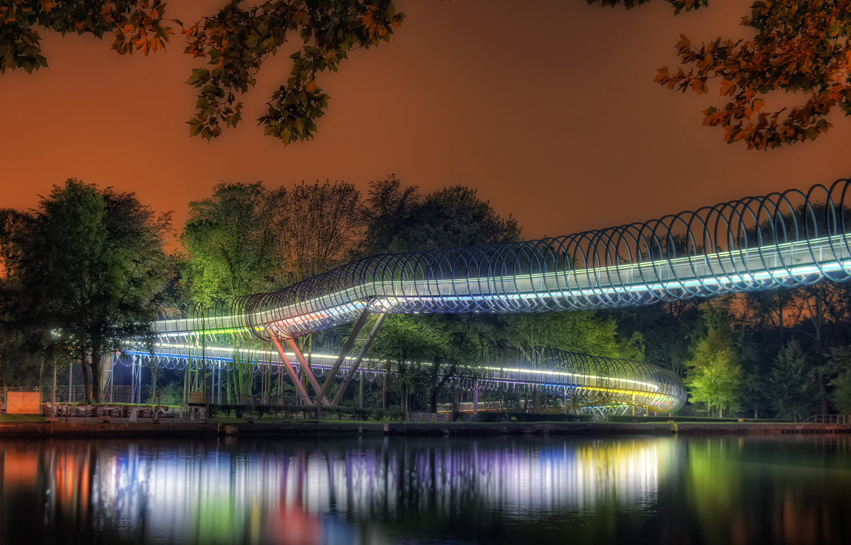 Brückenkunst am Rhein-Herne-Kanal