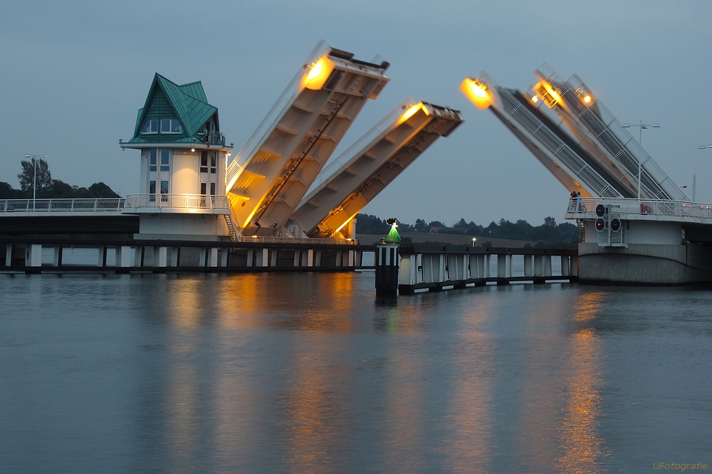 Brückenöffnung in Kappeln II