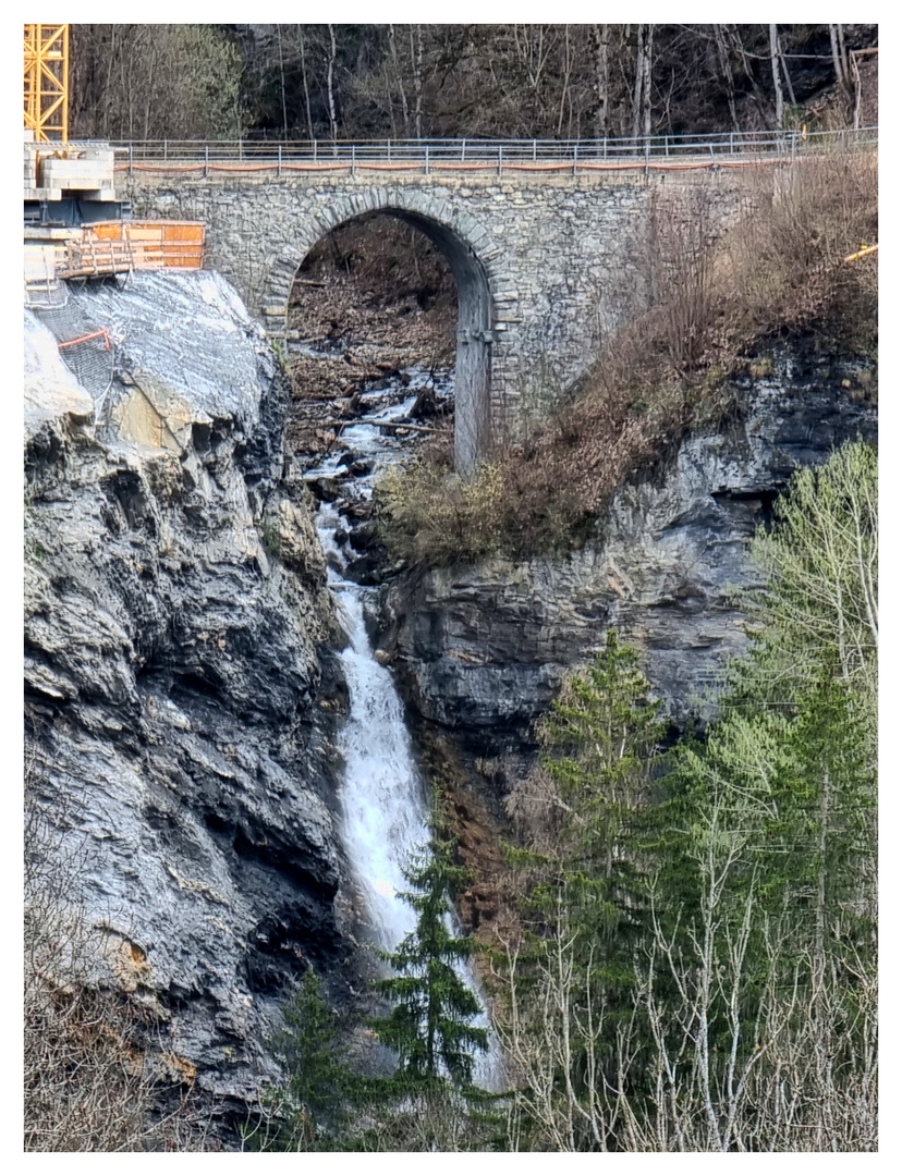 Brückensanierung über den Wildbach