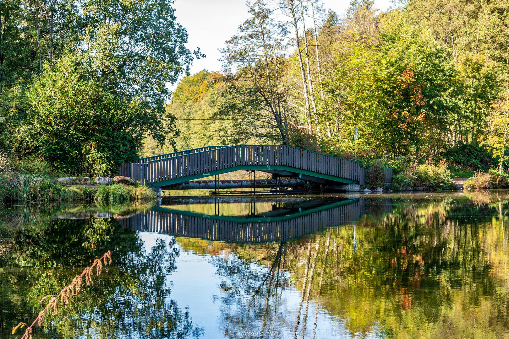 Brückenspiegelung