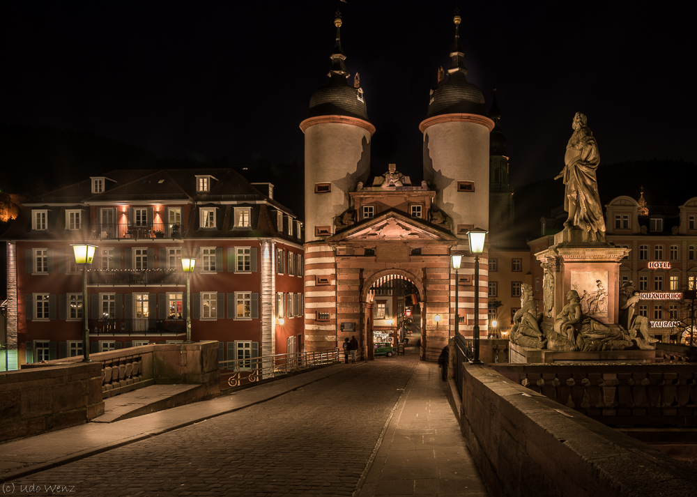 Brückentor, Alte Brücke,Heidelberg