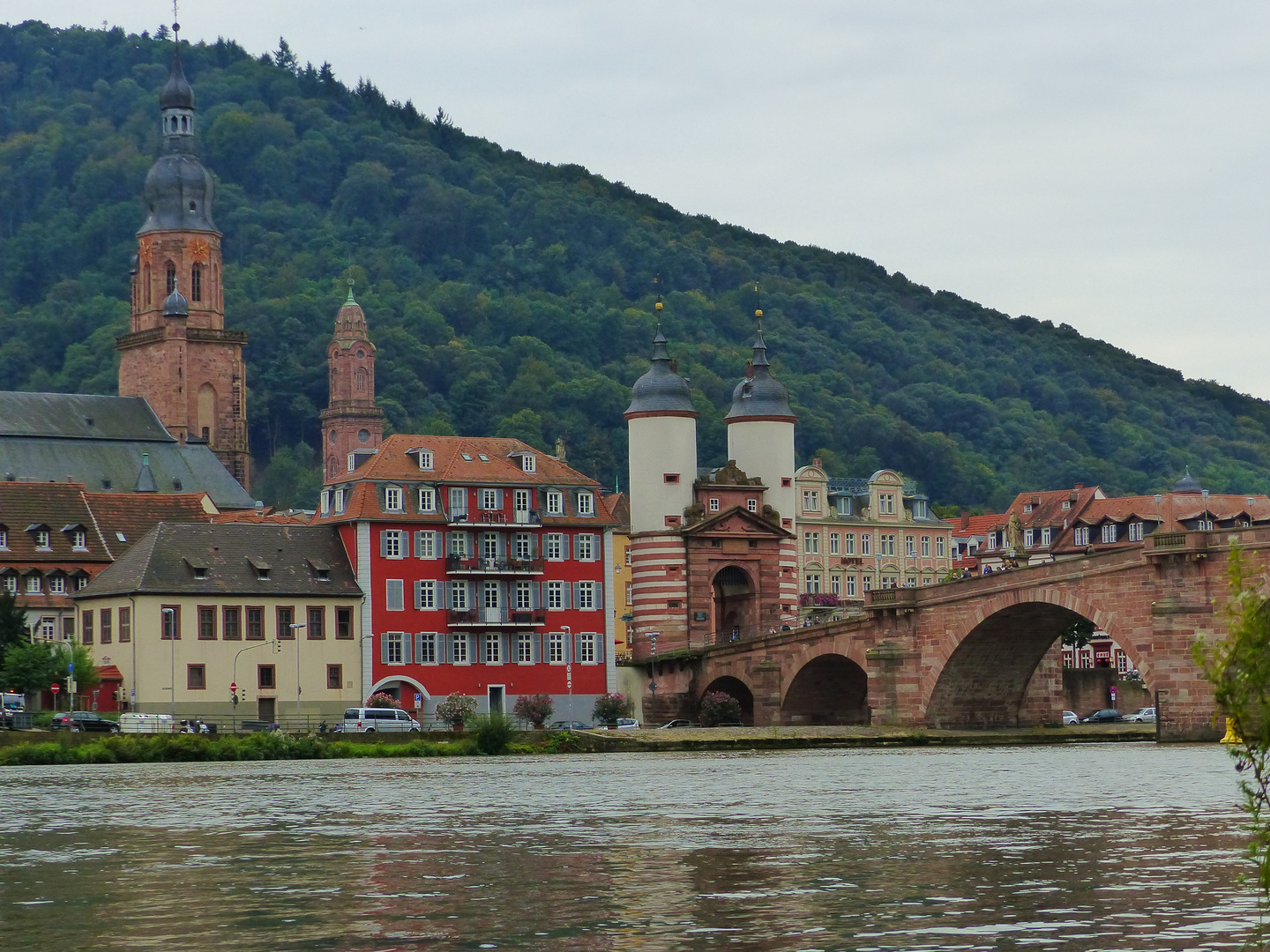 Brückentor und Alte Brücke Heidelberg !