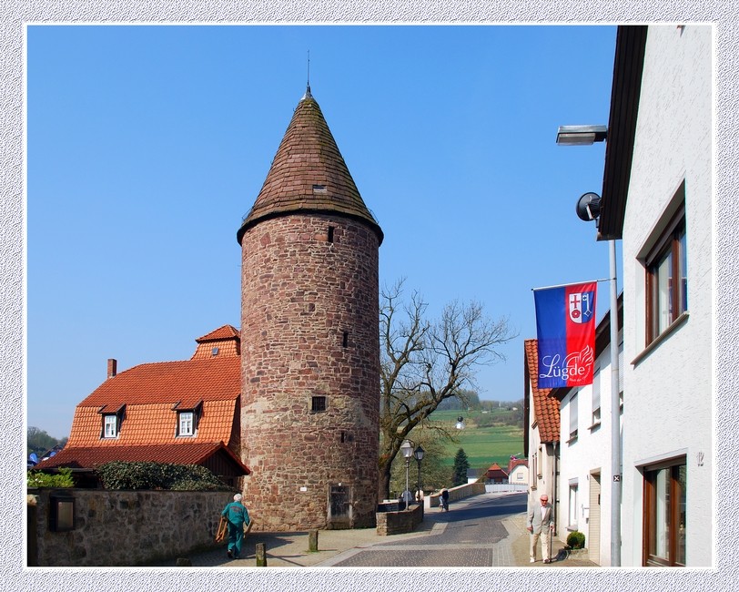 Brückenturm in Lügde