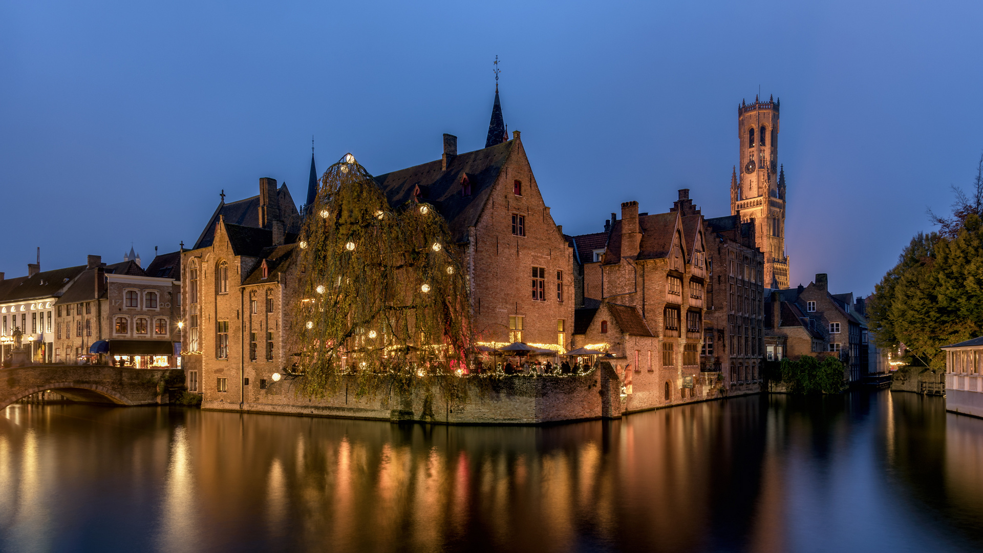 Brügge Foto & Bild fotos, nacht, licht Bilder auf
