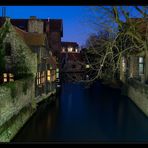 Brügge 2007 - Blick von der ältesten Brücke