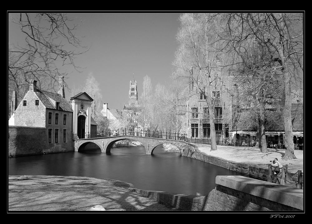 Brügge 2007 - Der Fotograf (IR)