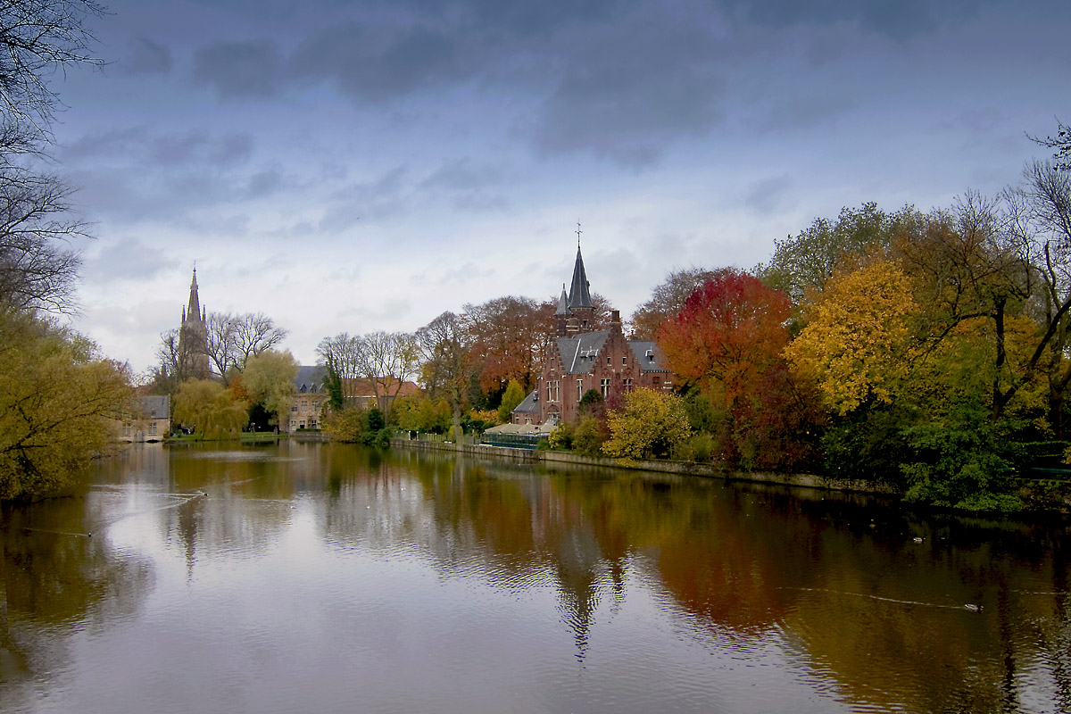 Brügge im Herbst