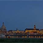 Brühlsche Terassen zur blauen Stunde