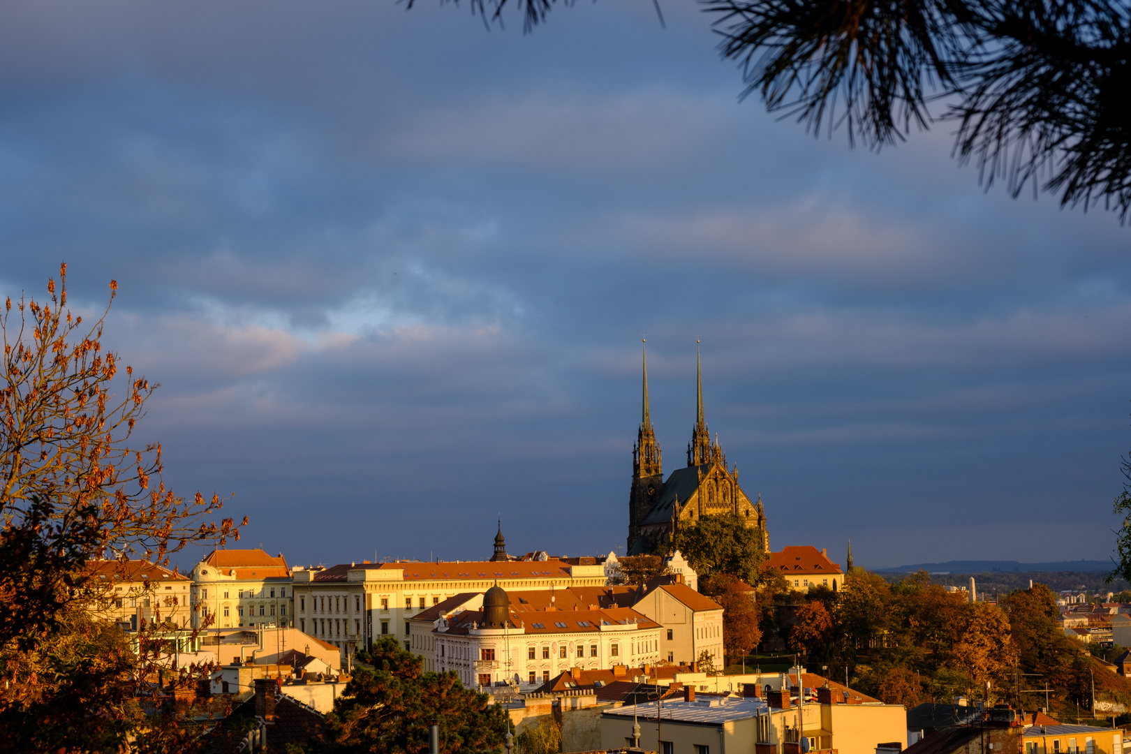 Brünn im Abendlicht