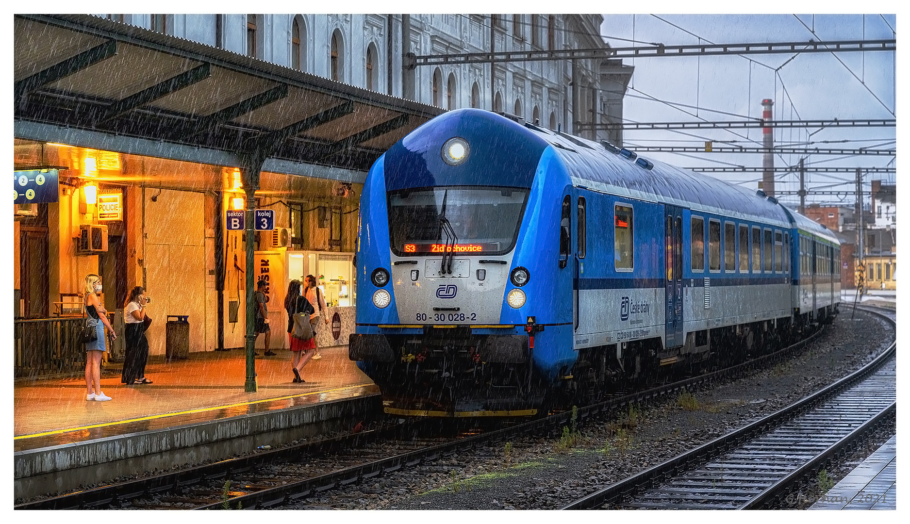 Brünner Bahnhofsimpressionen VIII