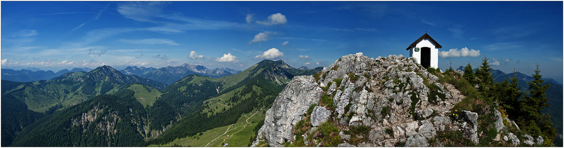 Brünnsteingipfelpano