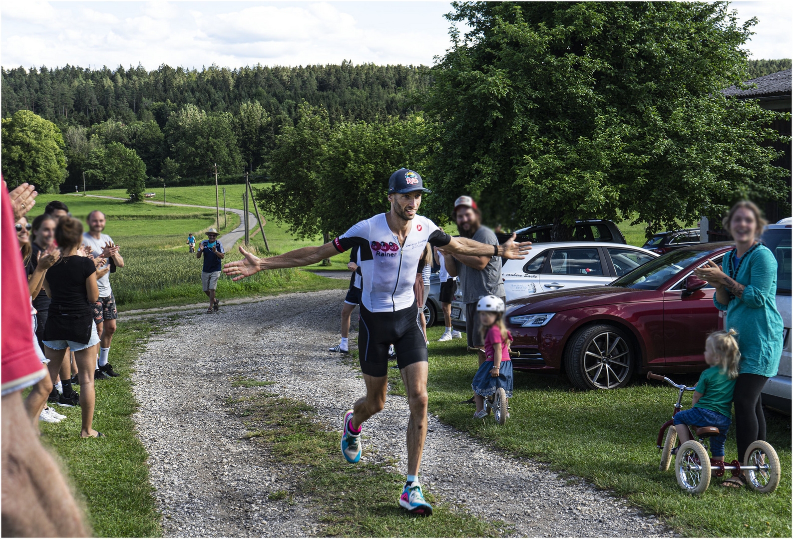 Brünnthaltriathlon: Geschafft 