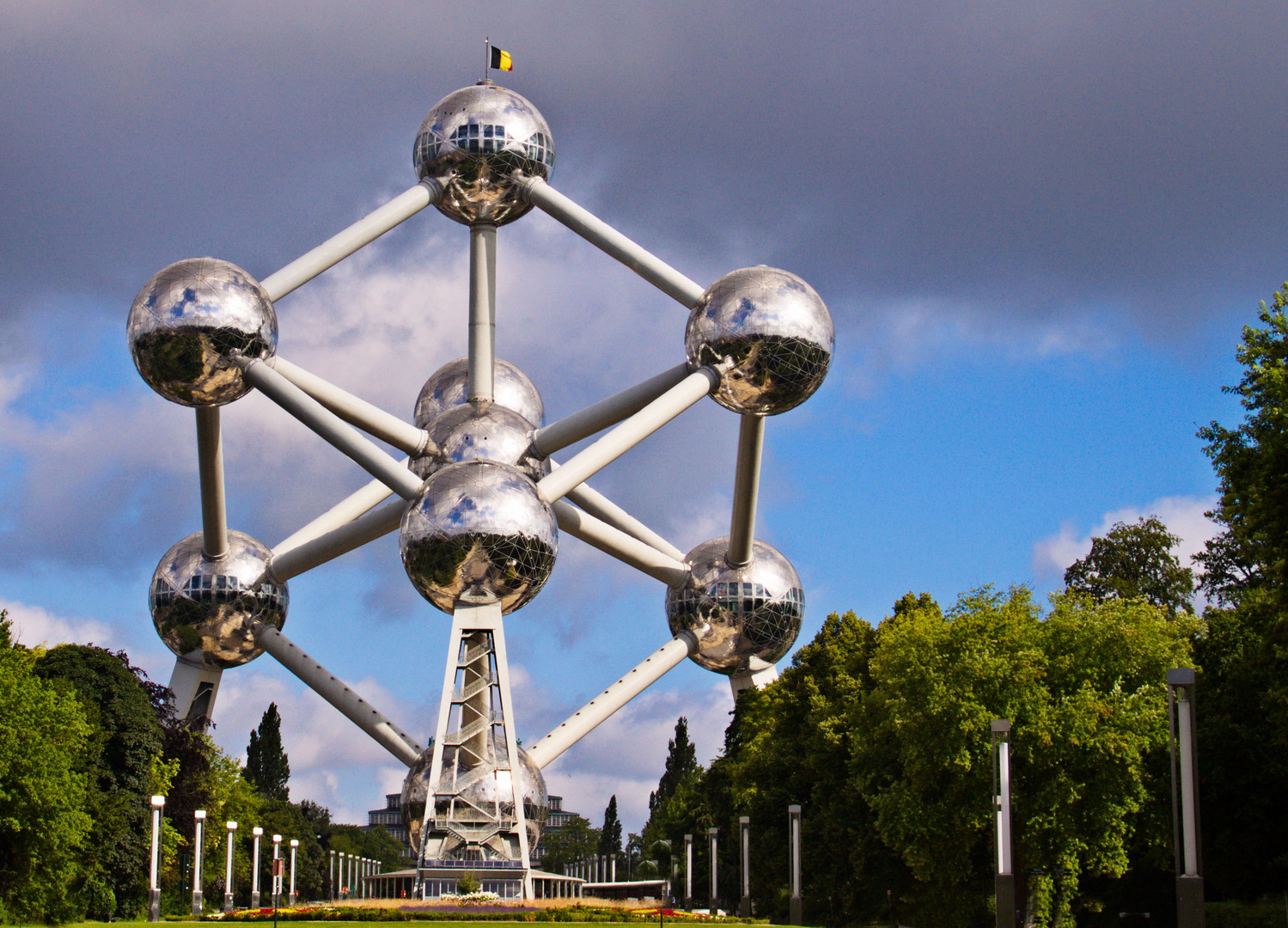 Brüssel Atomium Ansichten 2